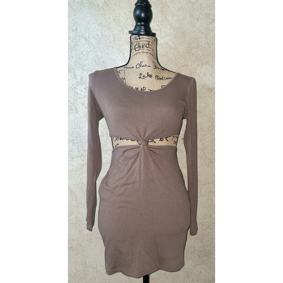 Princess Poly Drake Mini Dress Brown medium/large - Picture 1 of 5